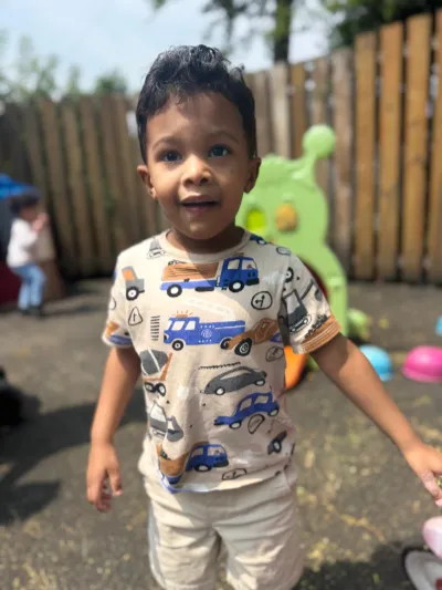 Child at Little Heaven Daycare